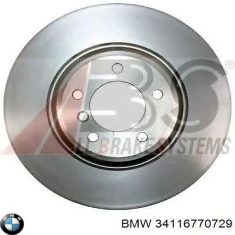 34116770729 BMW Freno De Disco Delantero