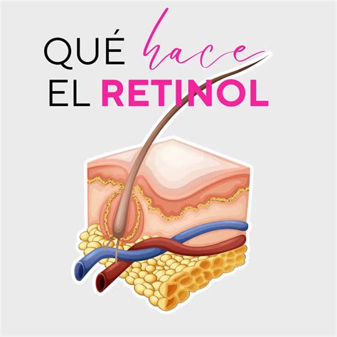 Qué hace el retinol en la piel