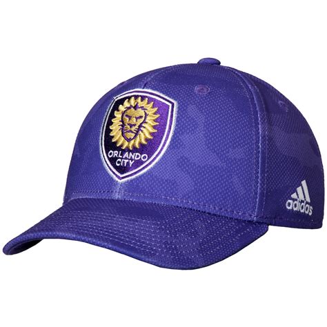 Men's Orlando City SC adidas Purple Structured Snapback Adjustable Hat