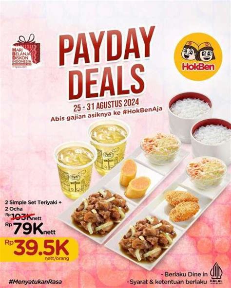 Promo HokBen Payday Sampai Hari Ini 31 Agustus 2024 Hemat Berdua