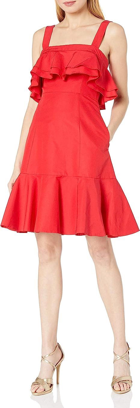 Jill Jill Stuart Womens Ruffle Tiered Spaghetti Strap