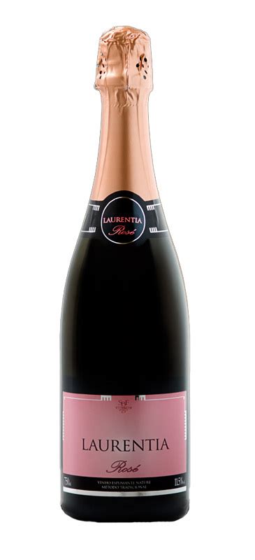 Espumante Laurentia Brut Rosé Método Champenoise 750 ml Vinhos Sabores