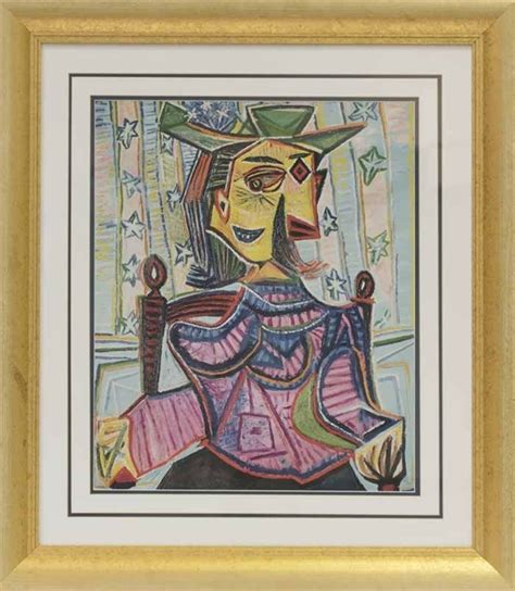 Pablo Picasso Seated Portrait Of Dora Maar Mutualart