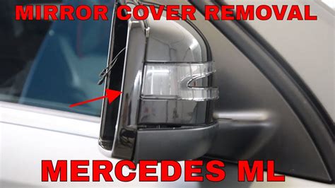 Mercedes Benz Mirror Cover And Glass Removal Youtube