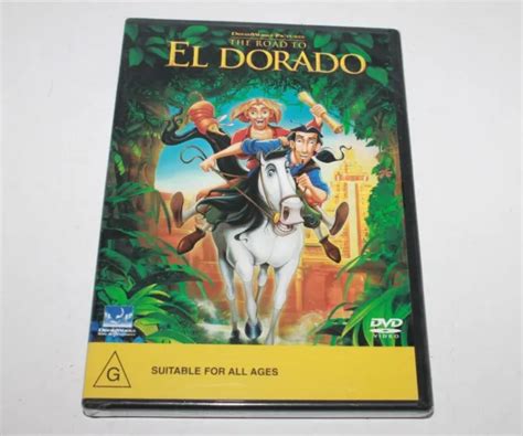 THE ROAD TO El Dorado DVD 2000 Brand New & Sealed Dreamworks Region 4 £ ...