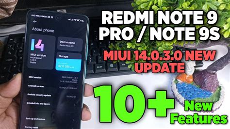 Redmi Note 9 Pro Note 9S Miui 14 0 3 0 New Update 10 Features Full