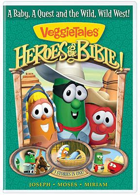 VeggieTales Heroes of the Bible DVD | Christian Movies – FishFlix.com Faith and Family Movies