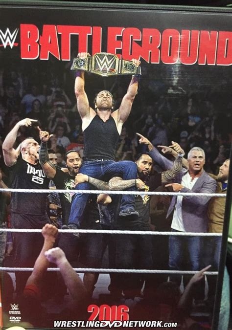 Exclusive First Look Photos Of Tomorrows New Wwe Dvd Battleground