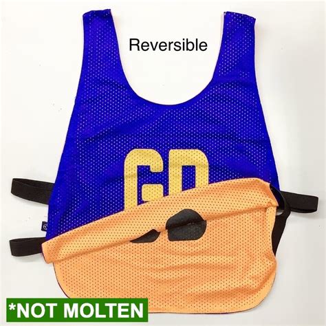 Molten 2022 Netball Reversible Bibs Set Bt 6086 Bola Jaring Shopee