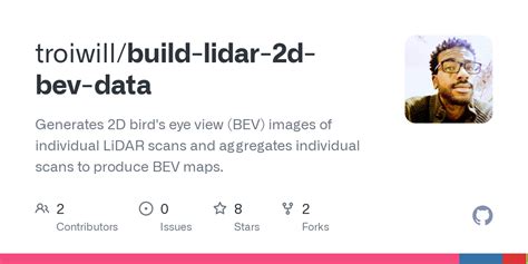 Github Troiwillbuild Lidar 2d Bev Data Generates 2d Birds Eye View