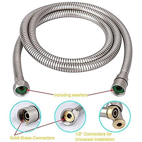 TRIPHIL Kink Free Shower Hoses 79 Extra Long Handheld Shower Head Hose