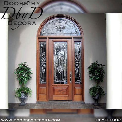 Leaded Glass Double Entry Doors at Justin Wells blog