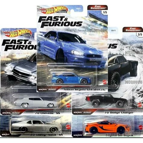 Set Hot Wheels Velozes E Furiosos Completo Gbw Shopee Brasil