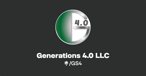 Generations 4 0 LLC Instagram Facebook TikTok Linktree