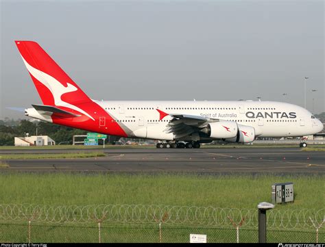 Vh Oqk Qantas Airbus A Photo By Terry Figg Id