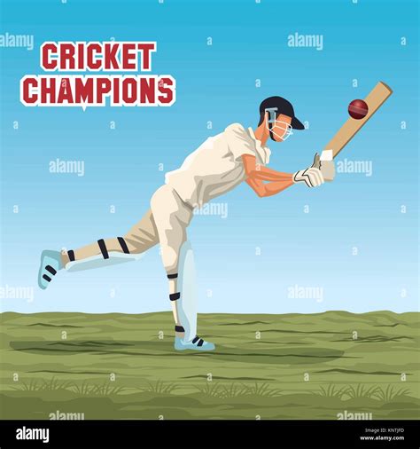 Cricket Stock Vector Images Alamy