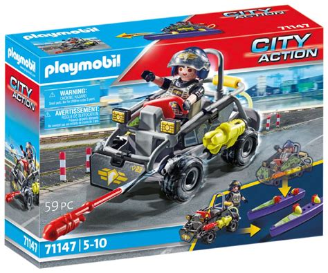 Playmobil City Action 71147 Pas Cher Quad