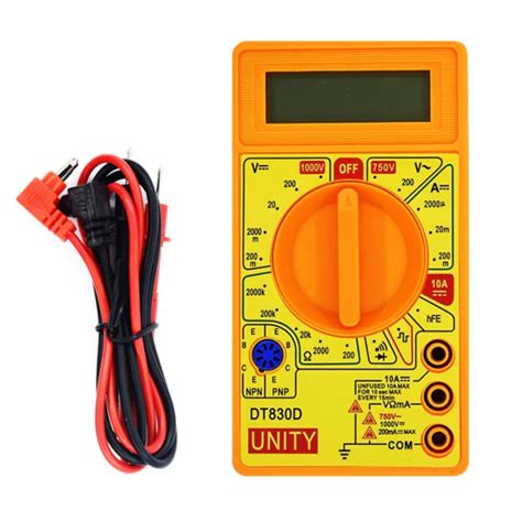 Digital Multimeter Unity DT830D EasySpares In