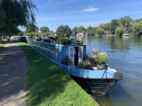 Blooming Houseboat Henley On Thames David Humphrey Flickr