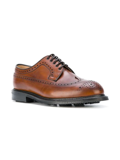 Churchs Chunky Brogues In Brown For Men Lyst