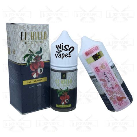 Jual El Hielo El Litchi Ml Lychee Salt Nic Liquid By Vl X