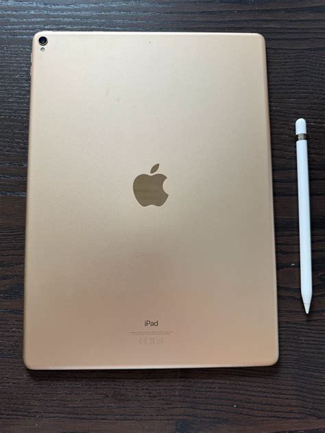 Ipad Pro 2 Generation 2017 64gb Gold Apple Pencil 1 Gen In