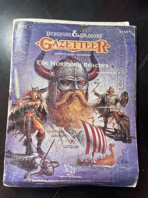 Gaz The Northern Reaches D D Gazetteer Tsr Mystara With Map Ebay