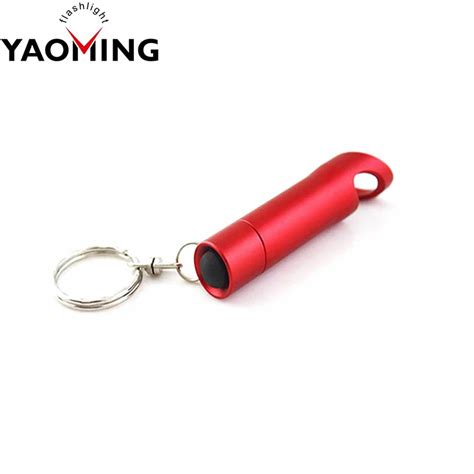 Led Bottle Opener Mini Pussy Aluminum Emergency Flashlight Keychain