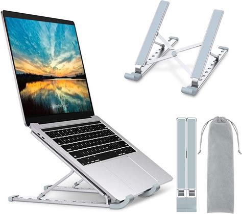 Amazon De Babacom Laptop St Nder Tragbar Aluminium Laptop Stand