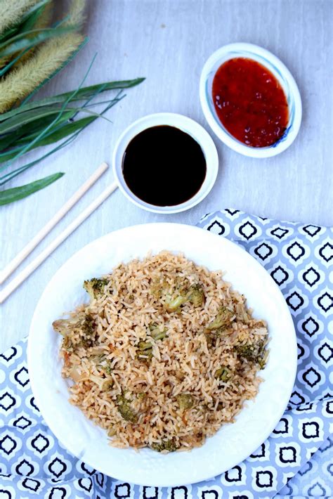 Broccoli Fried Rice Recipe My Cooking Journey