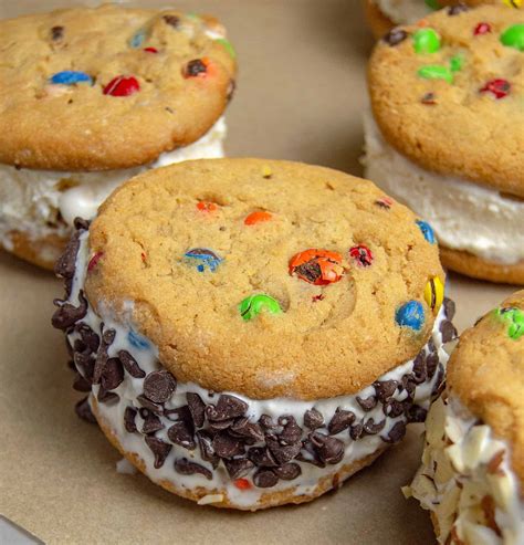 Cookie Ice Cream Sandwich Recipe Homemade Chipwich Jersey Girl Cooks