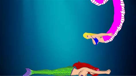 Mermaid Vs Snake Youtube