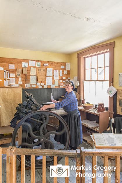 Markus Gregory Sherbrooke Village Part Of The Nova Scotia Museum