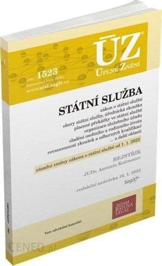 ÚZ 1523 Státní služba neuveden Literatura obcojęzyczna Ceny i