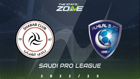 Al Shabab Vs Al Hilal Preview Prediction 2022 23 Saudi Pro League