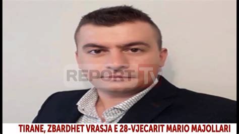 Policia Zbardh Vrasjen E Mario Majollarit Identifikohet Autori Mori