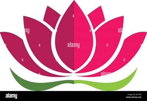 Beauty Lotus Logo Template Stock Vector Image Art Alamy