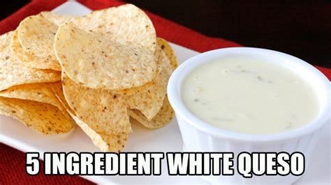 5 Ingredient White Queso Dip Average Guy Gourmet