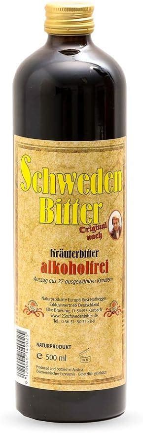 Naturprodukte Europa Schwedenbitter Ohne Alkohol Ml Nach