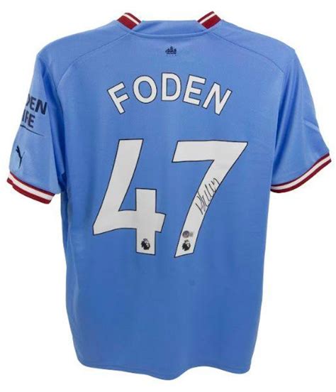 Phil Foden Signed Manchester City Jersey (Beckett) | Pristine Auction