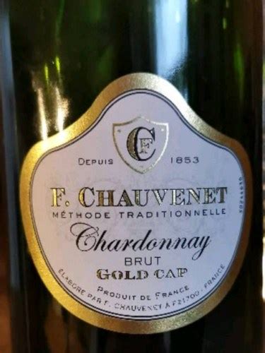 Françoise Chauvenet Chardonnay Brut Gold Cap Vivino Us
