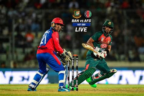 Ban Vs Afg 1st Odi Schedule Date Time Live Streaming Venue Squad