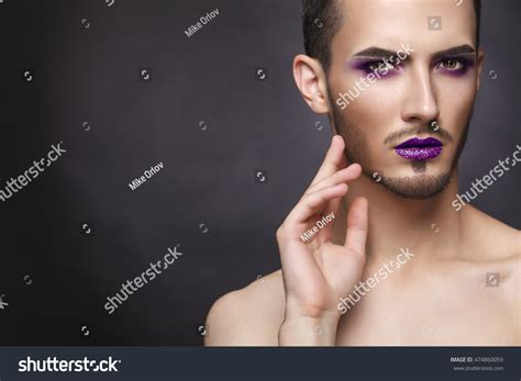 Gay Pretty Sensual Fashion Man Art Stock Photo Shutterstock