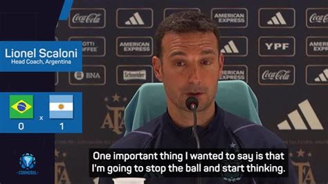 Scaloni Reveals He Could Quit As Argentina Boss Video Dailymotion