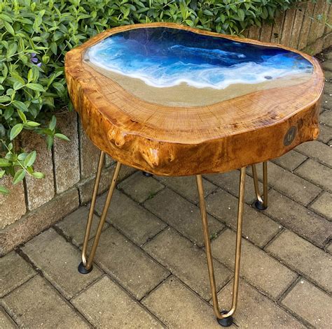 Epoxy Resin Ocean Table Deep Sea Epoxy Wood