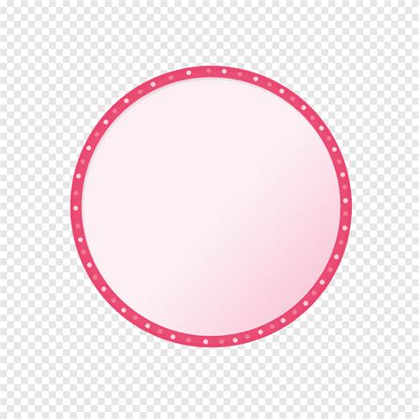 Circulo rosa rosado círculos png PNGEgg