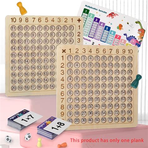 Montessori Madeira Arithmetic Math Board Toy Multiplica O Adi O Ilumina