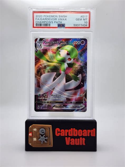 2020 Pokémon Gardevoir Vmax Full Art 017 PSA 10