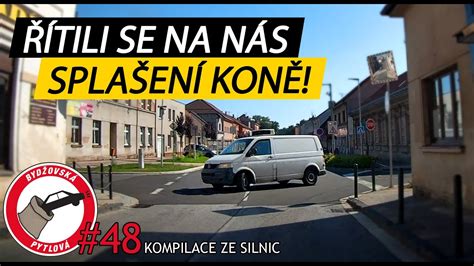 Splašení koně se řítili proti nám Kompilace ze silnic 48 YouTube