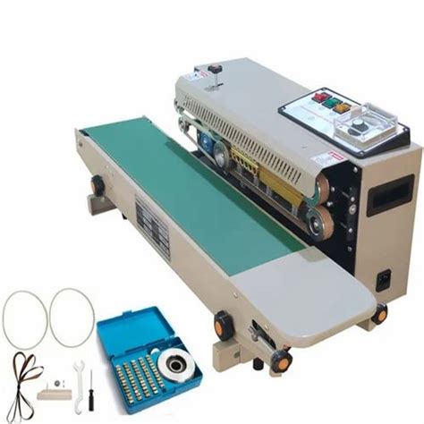 Semi Automatic Stainless Steel Horizontal Band Sealer Capacity Depend